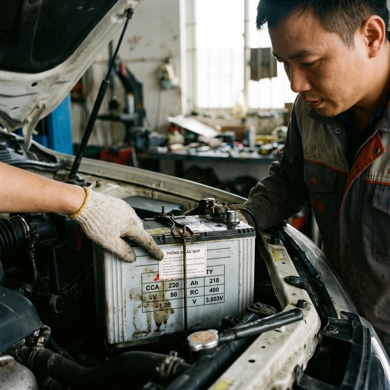 Ý Nghĩa Các Thông Số Ắc Quy Ô Tô Quan Trọng Nhất
