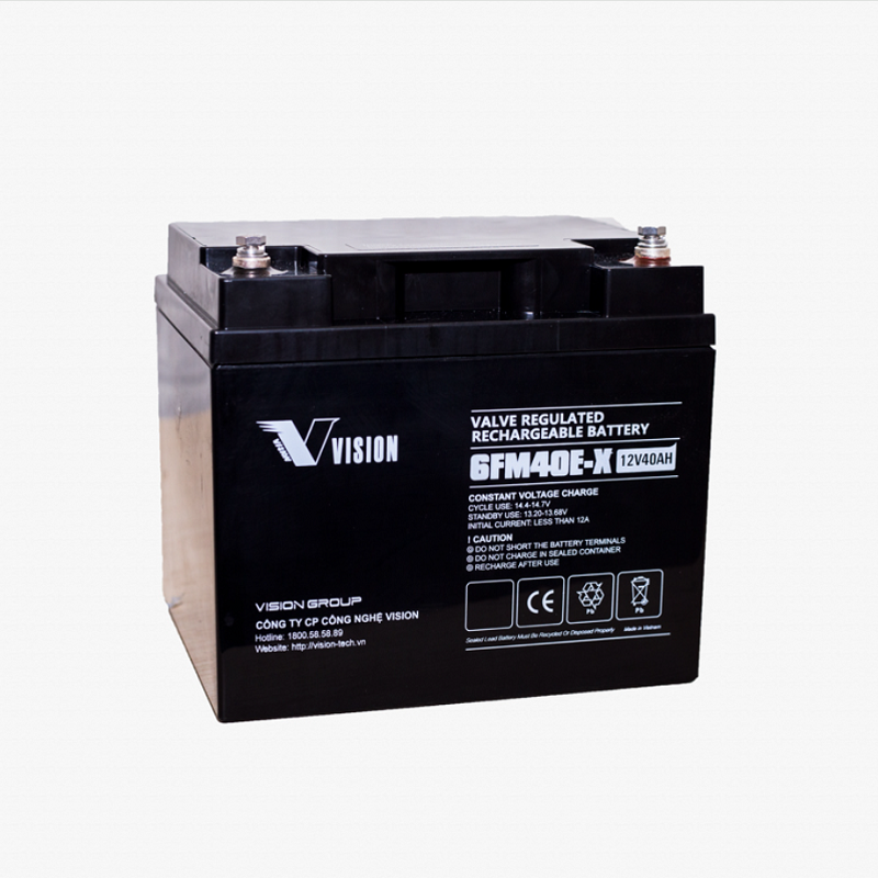 Ắc quy Vision 6FM40E-X (12V-40Ah)