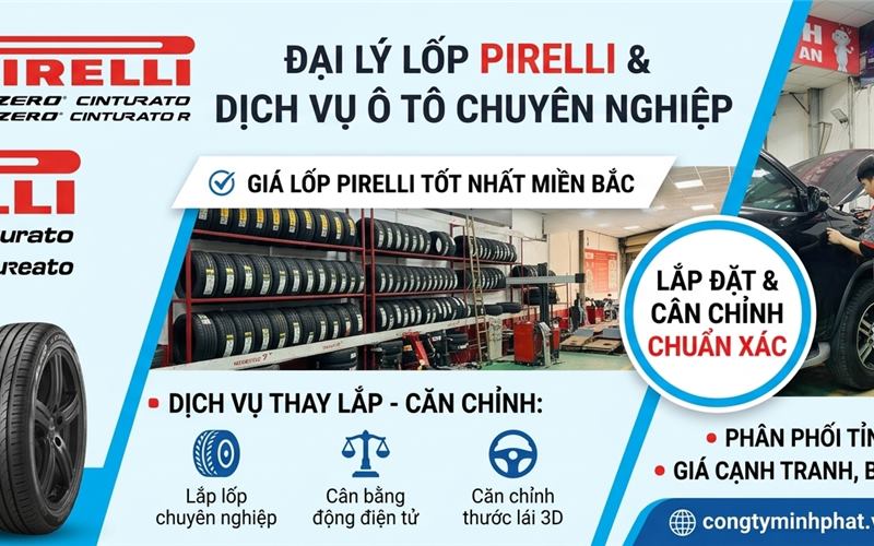 lốp Pirelli 205/55R16 - hình minh họa